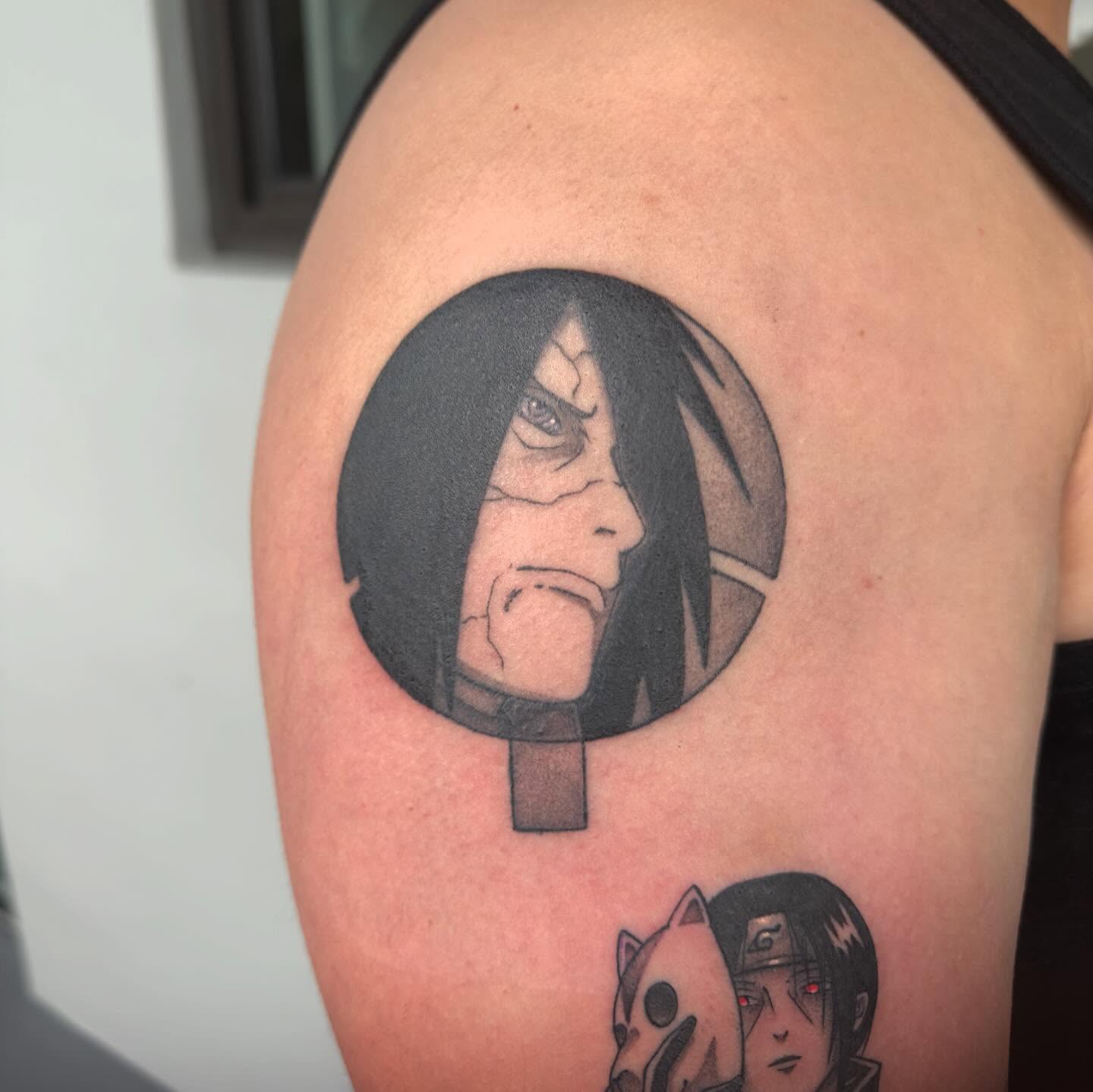 Tattoo by @deaddfred — anime