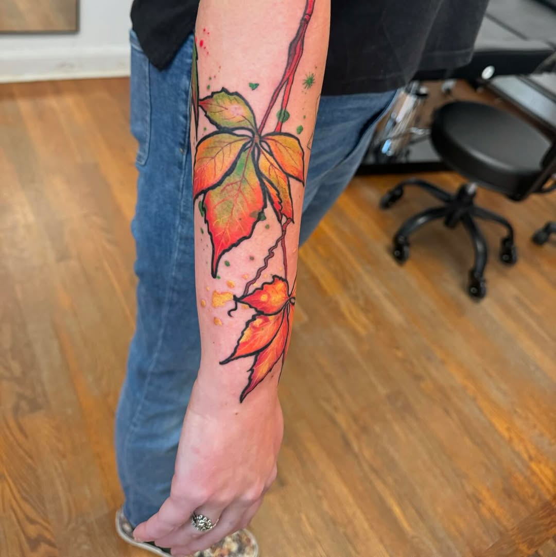 Tattoo by @petal.and.pigment.tattoos — watercolor