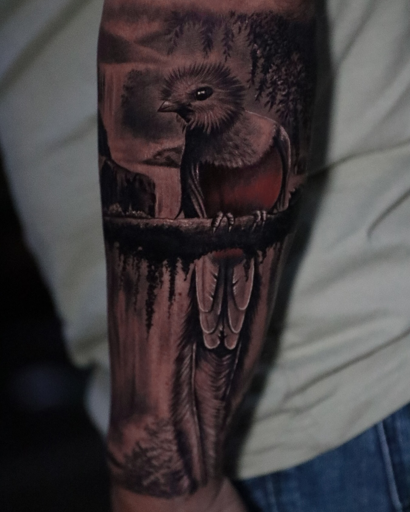 Tattoo by @davidxtattoos — realism, dark_realism
