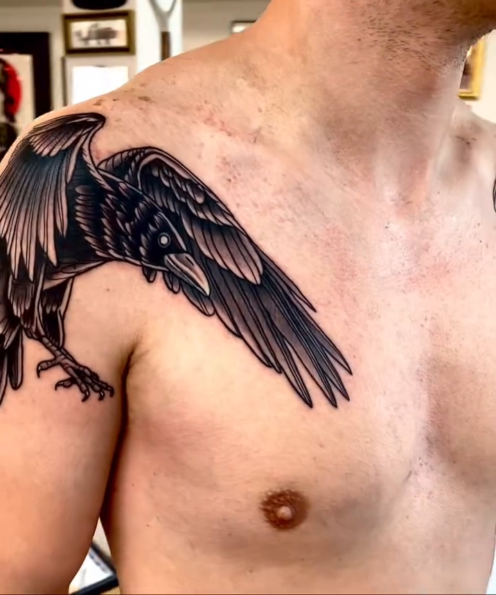 Tattoo by @athenafunk — black_and_grey, realism