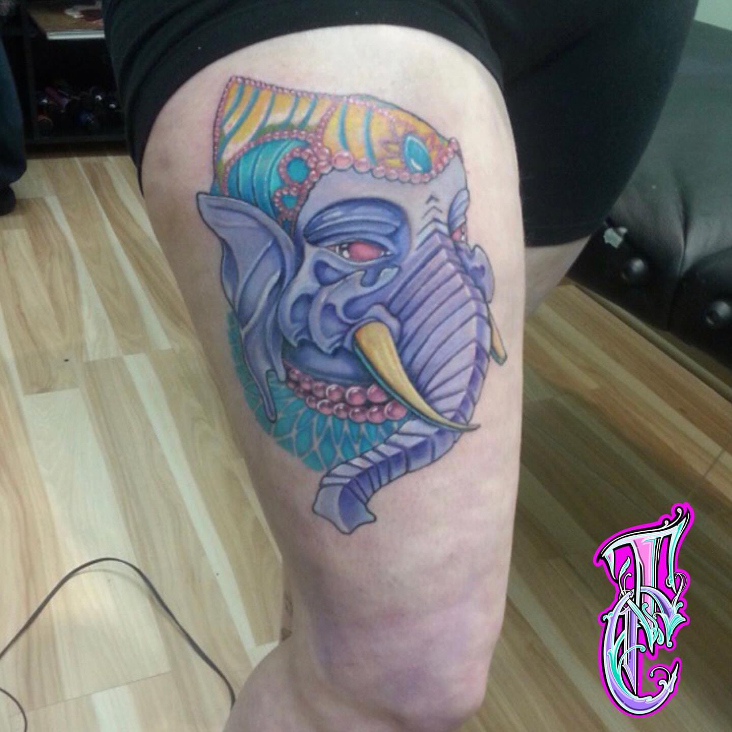 Tattoo by @thea_tattoos — new_school, illustrative