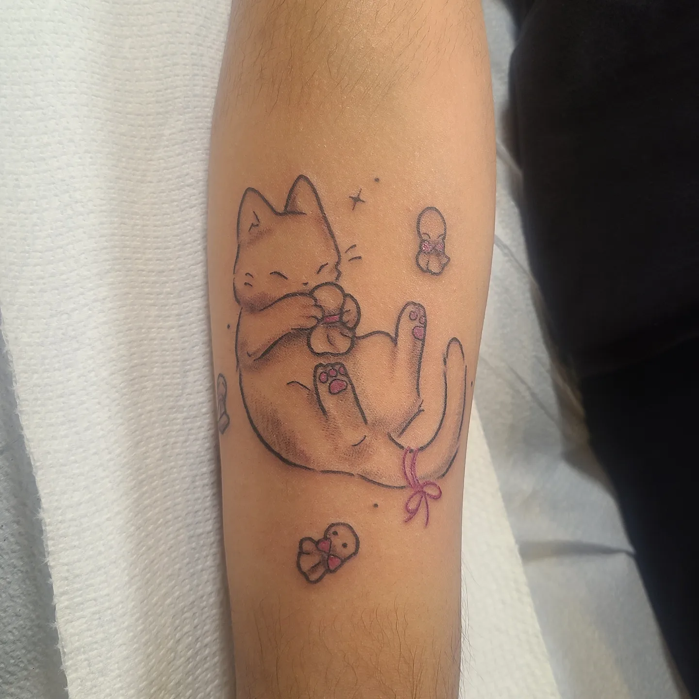 Tattoo by @shmorgue — dotwork, realism