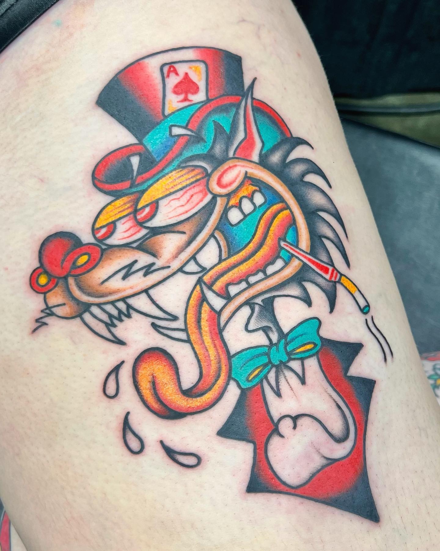 Tattoo by @carsonsmithtats — american_traditional