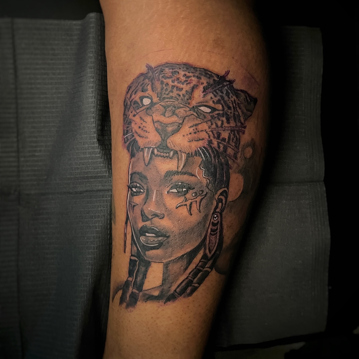 Tattoo by @grandeur_creations — black_and_grey, realism