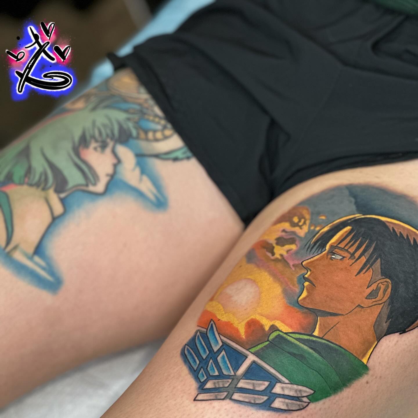 Tattoo by @deussayink — anime, illustrative