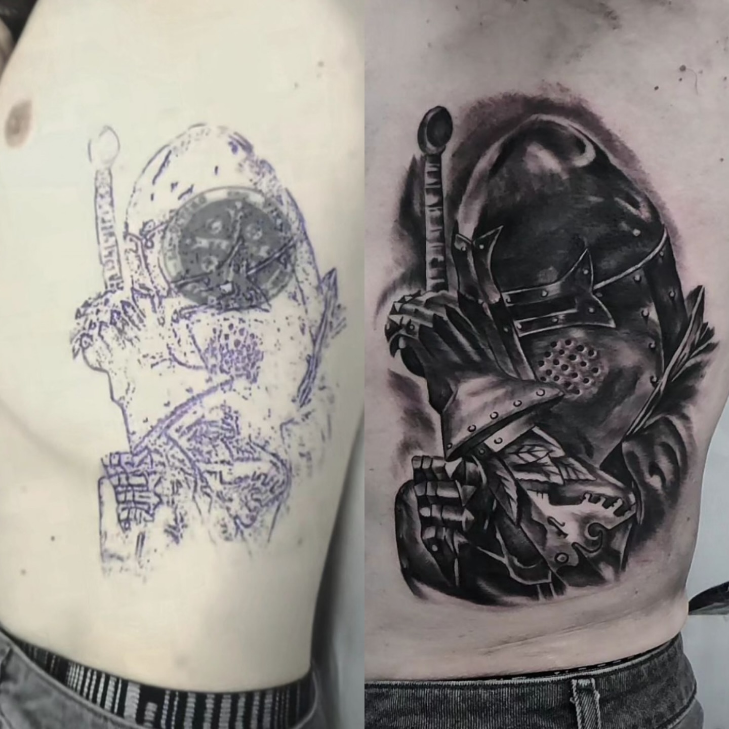 Tattoo by @puratintamiami — realism, black_and_grey