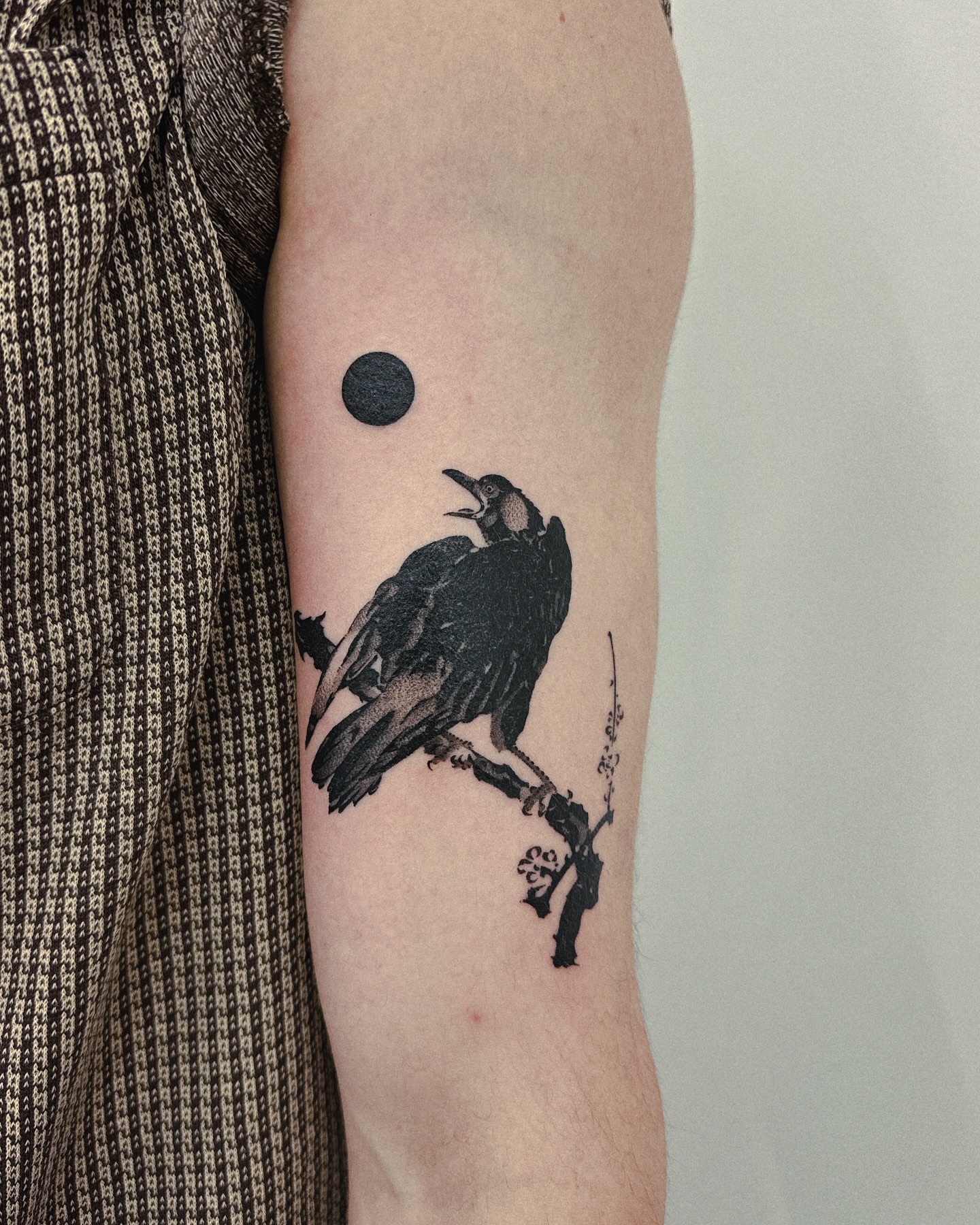 Tattoo by @bidan_gil — black_and_grey
