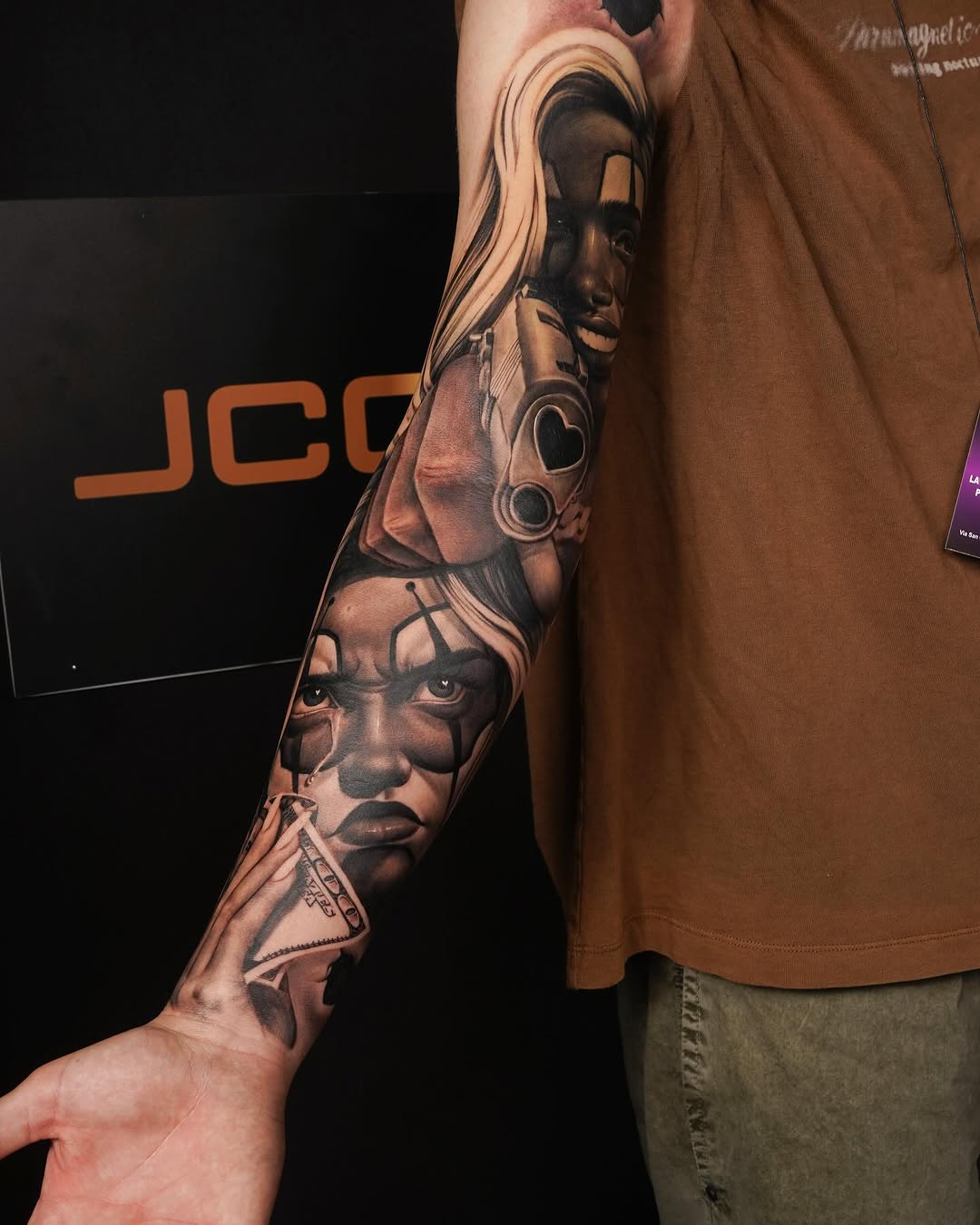 Tattoo by @gusbyrdtat2 — realism, black_and_grey