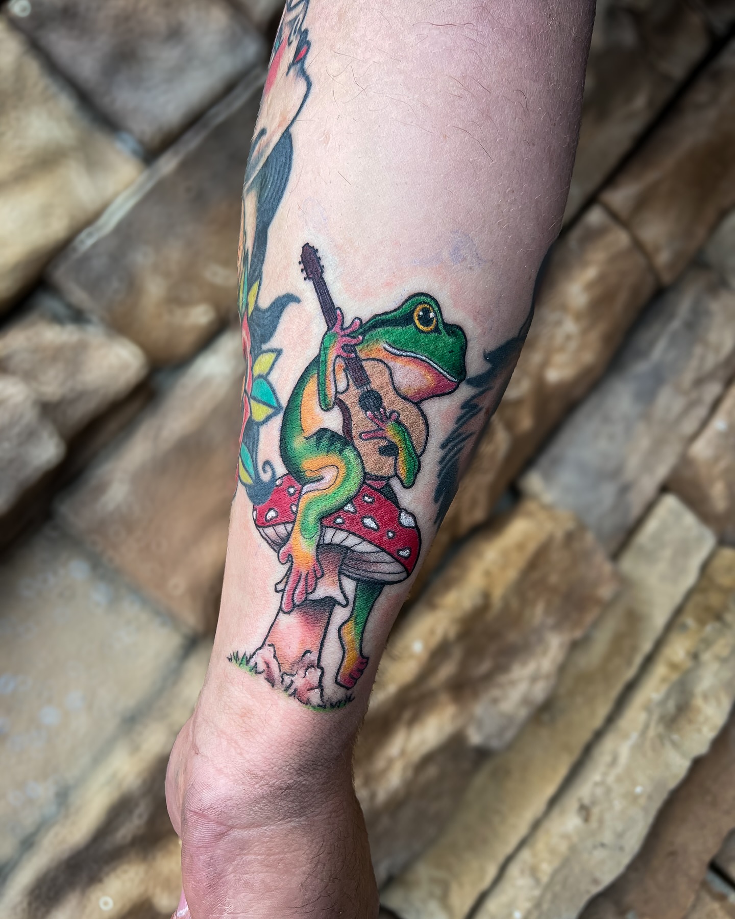 Tattoo by @reaganinks — new_school, illustrative