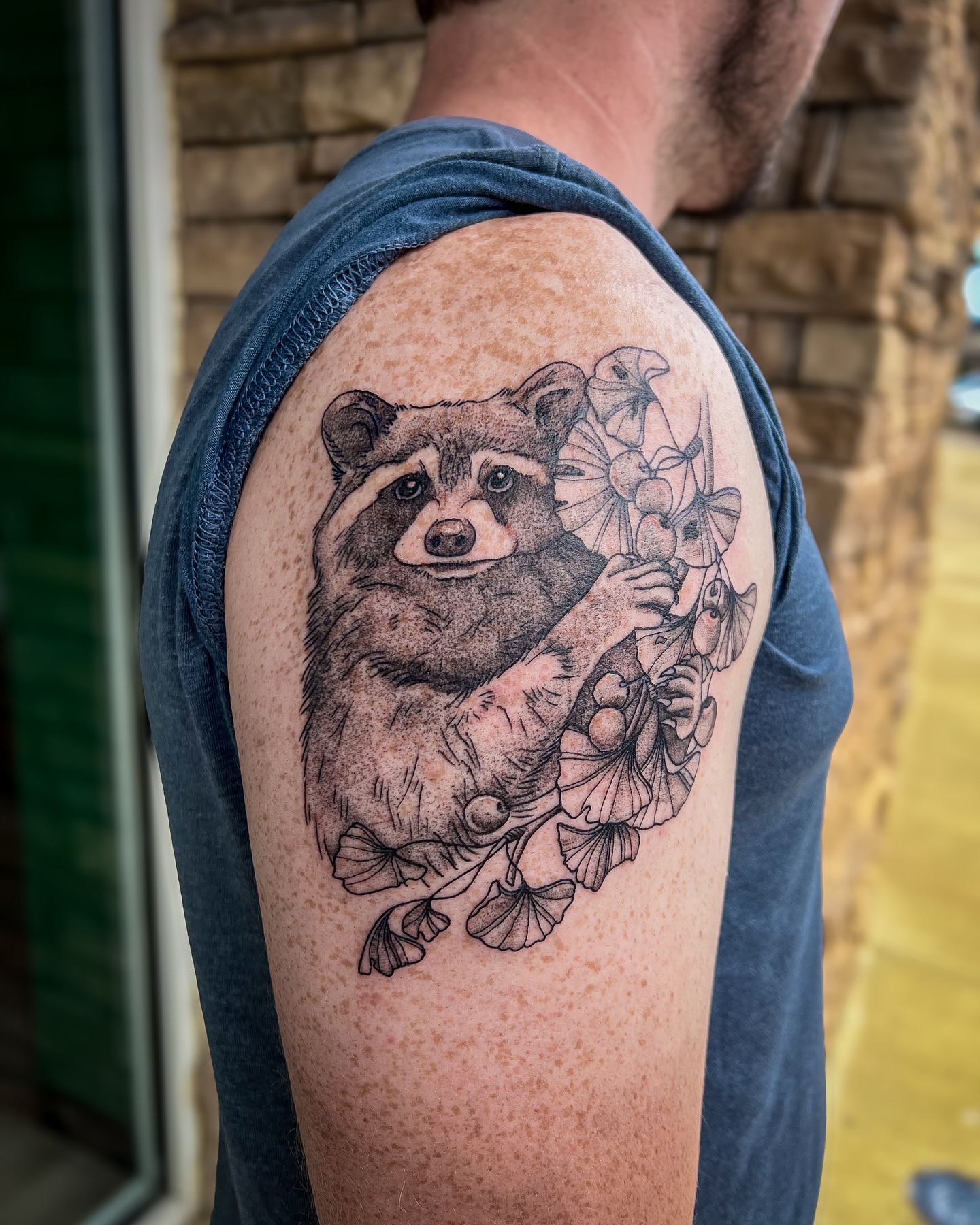Tattoo by @reaganinks — black_and_grey, realism