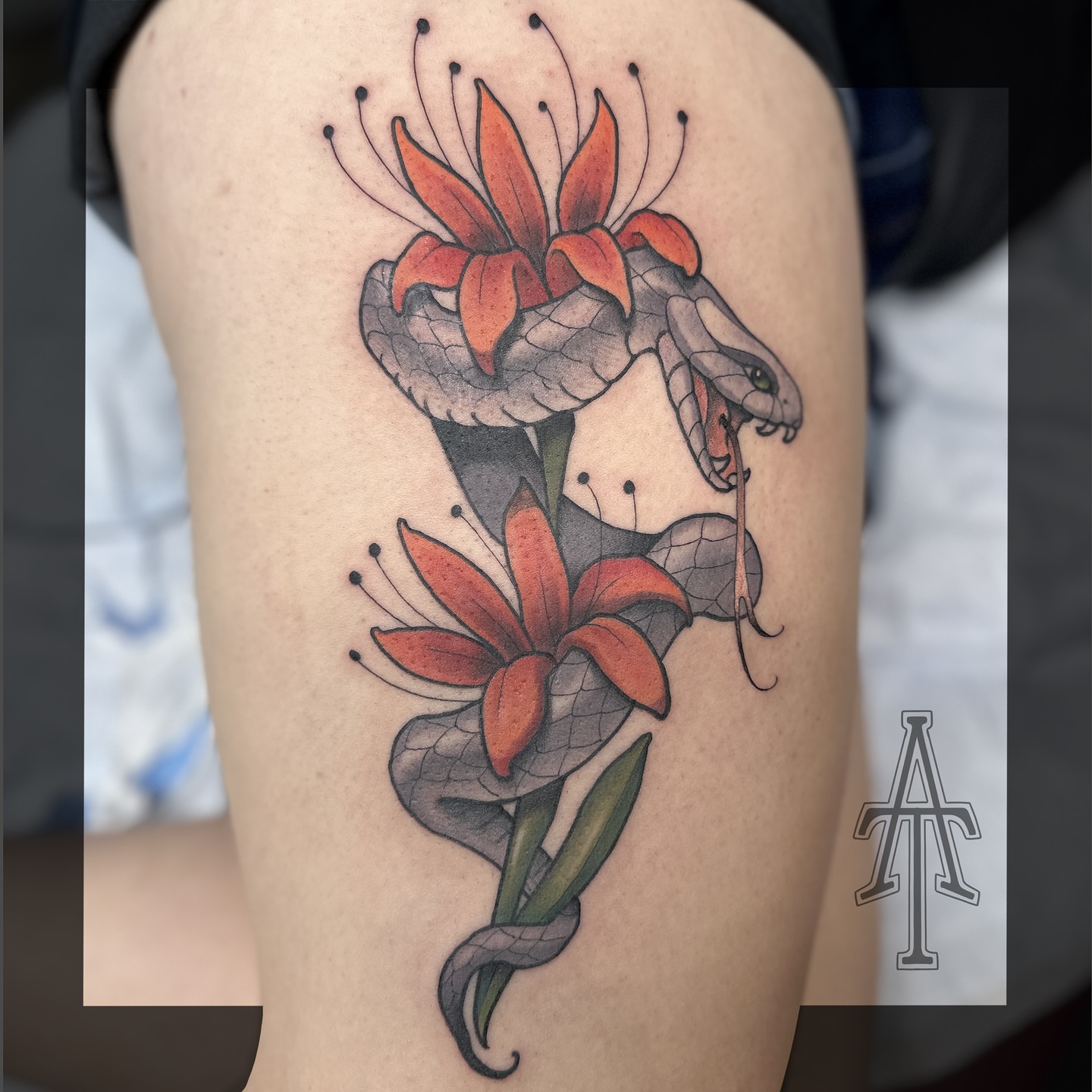 Tattoo by @chrisdobransky — neo_traditional, realism
