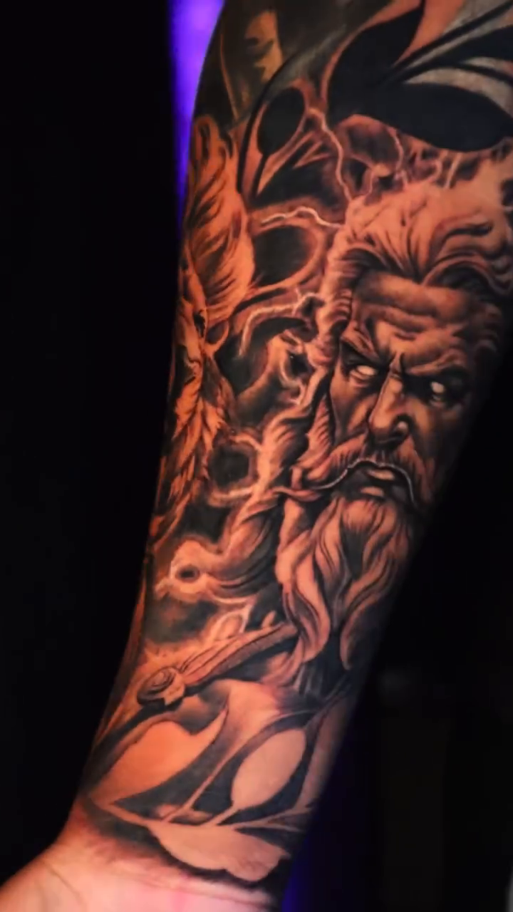 Tattoo by @marcos_tattoos β realism, black_and_grey