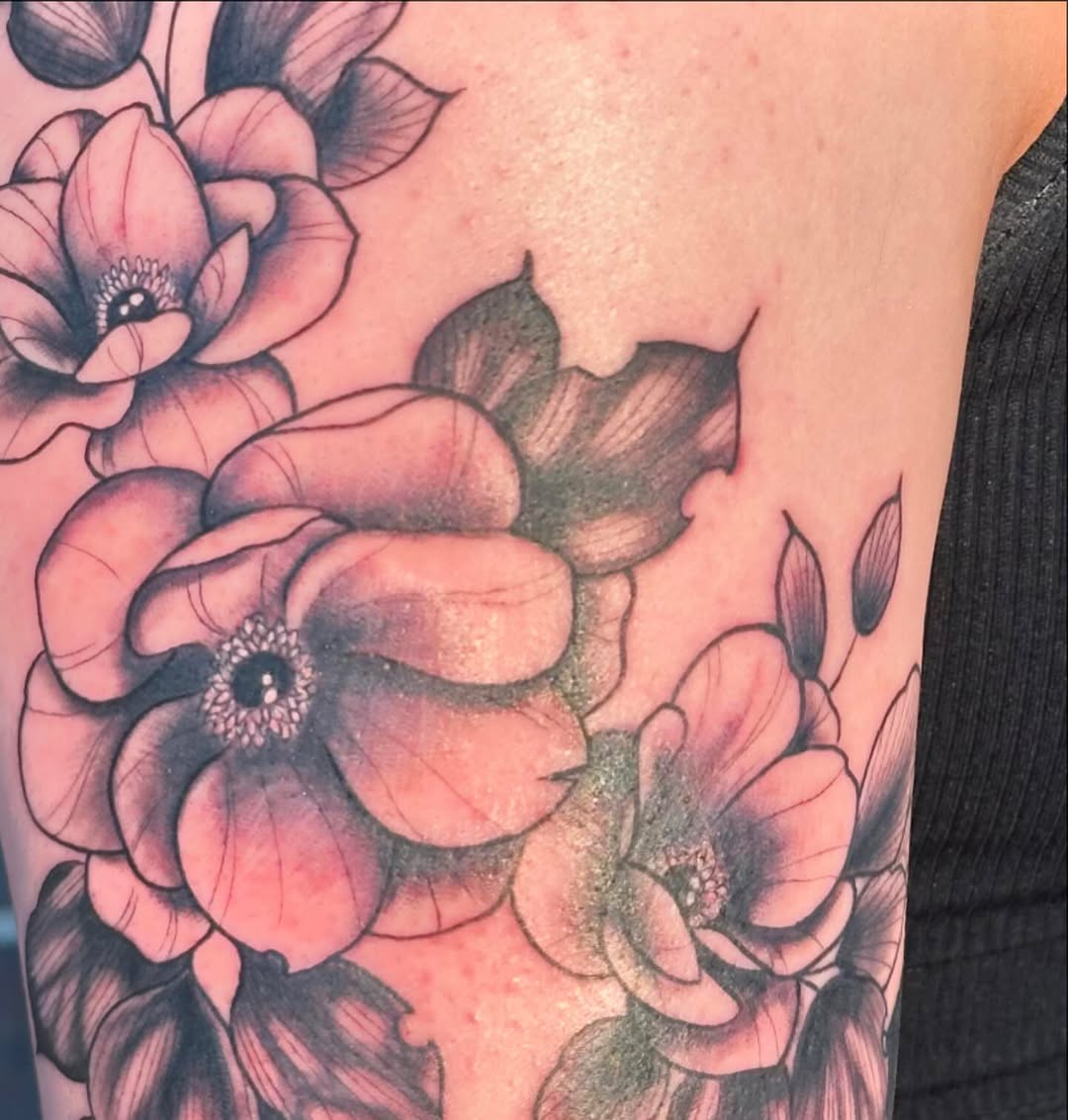 Tattoo by @fkkingwickedtattoos — black_and_grey, realism