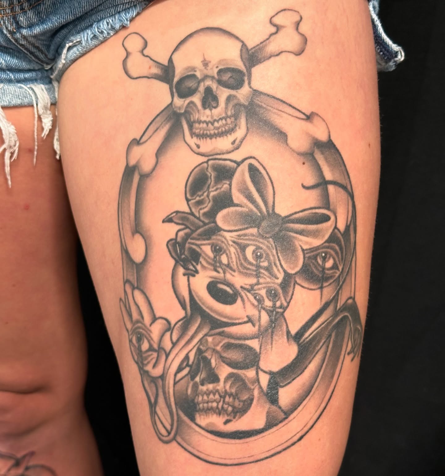 Tattoo by @juareztattoos — black_and_grey, realism