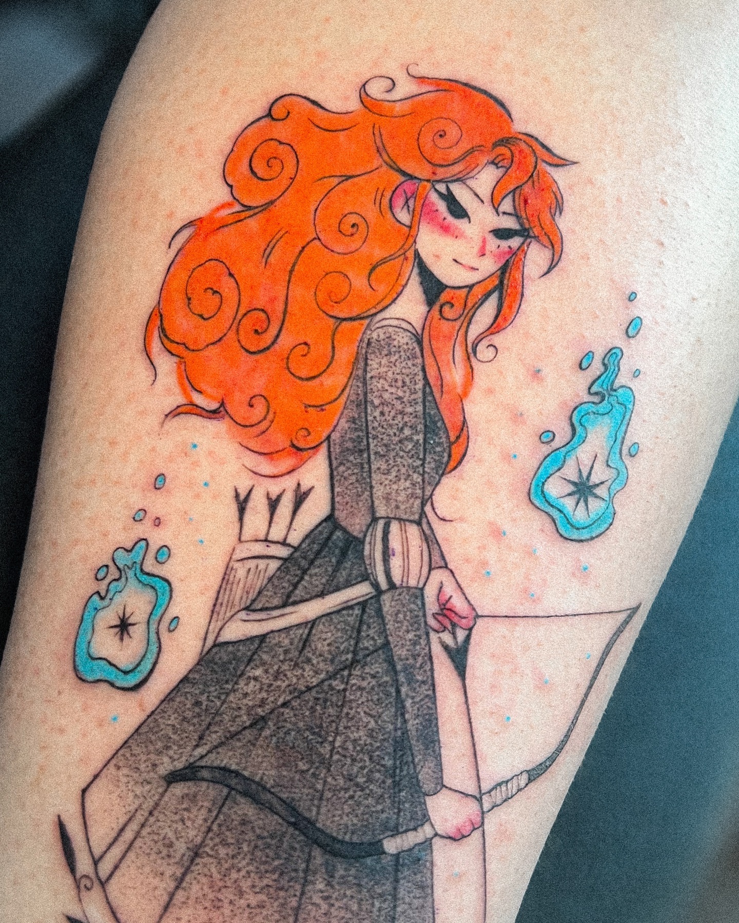 Tattoo by @gatxdelboske_ — anime, illustrative
