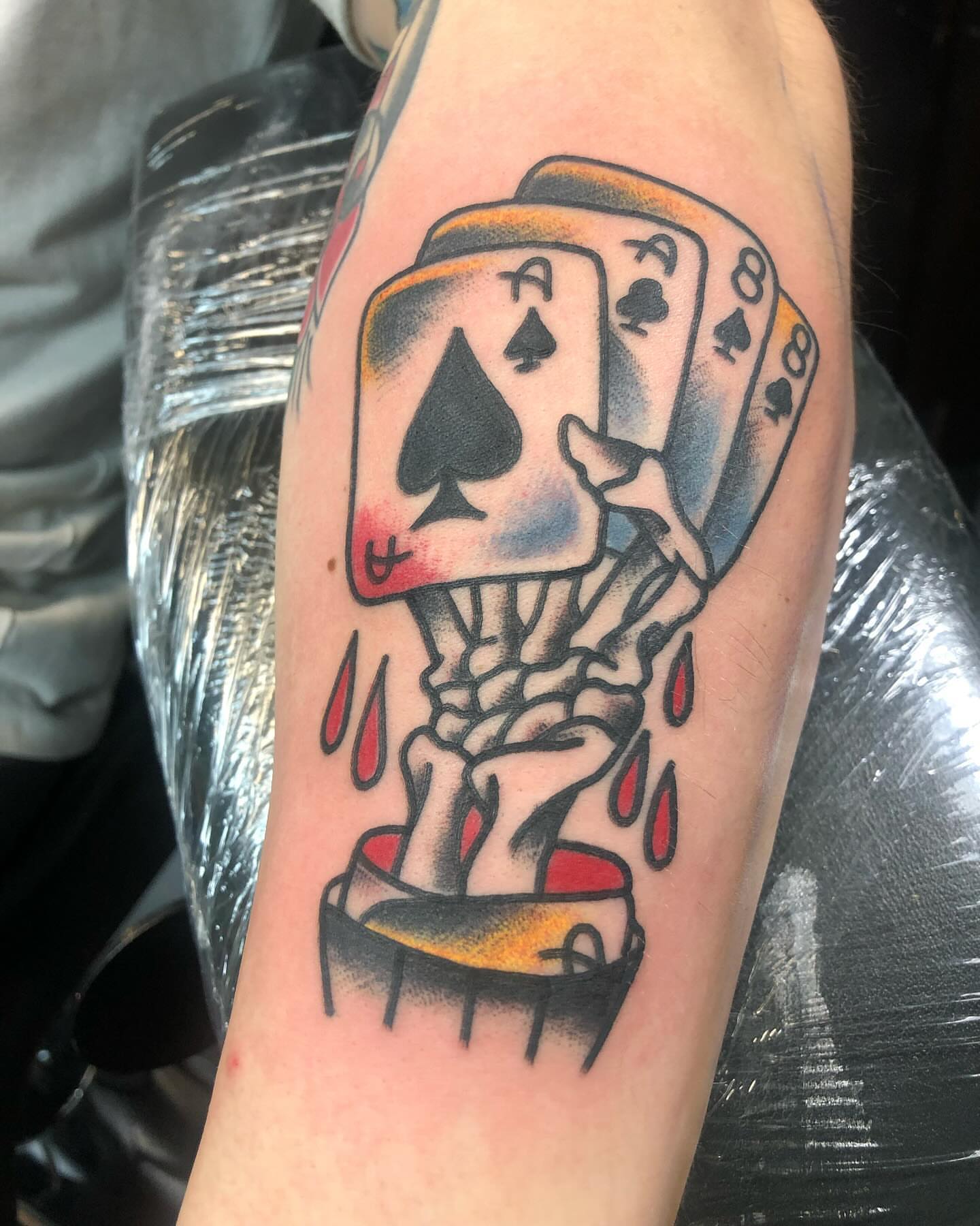 Tattoo by @iamthatgoddamnsonofabitch — american_traditional