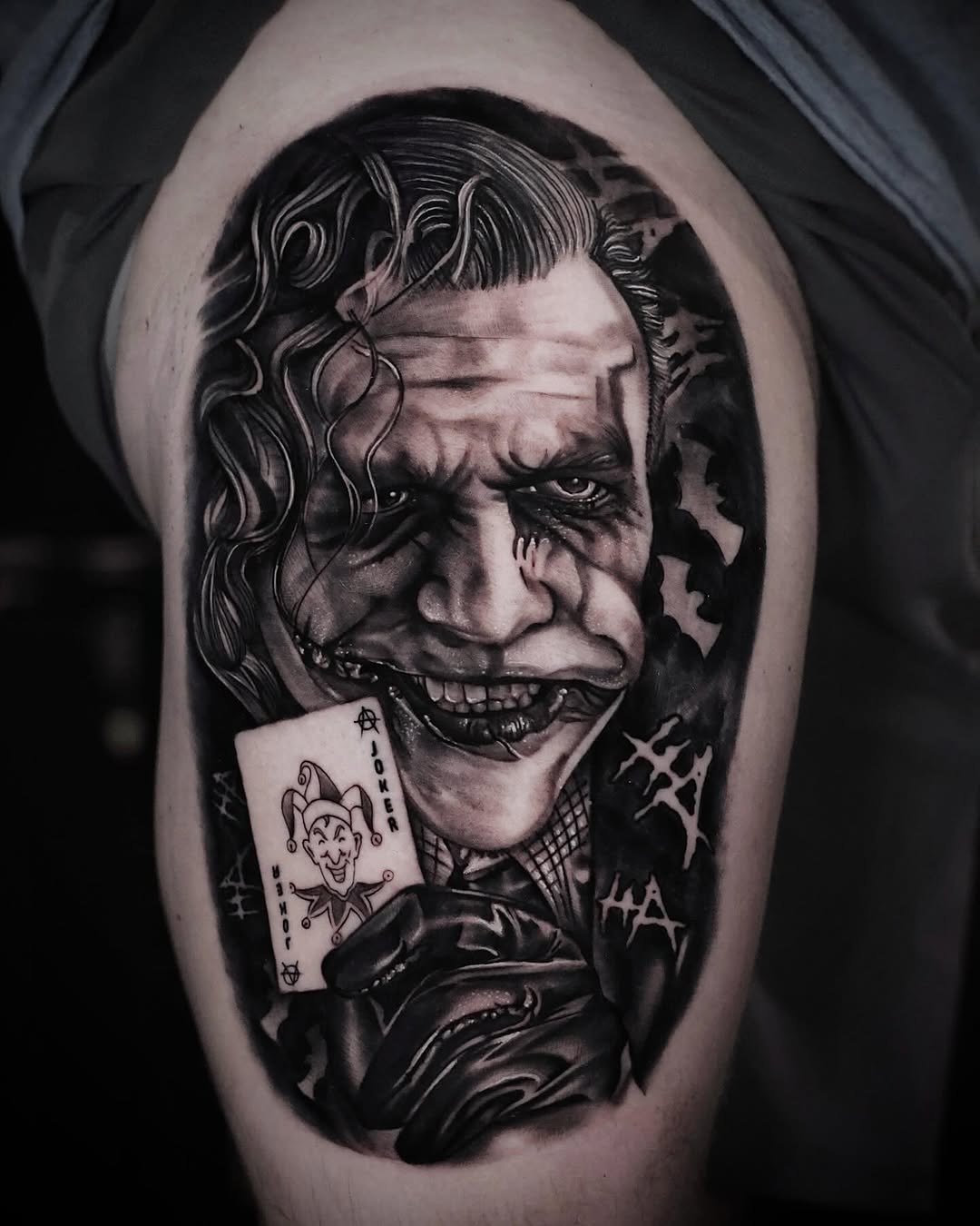 Tattoo work at Bizarre Bazaar Tattoo Convention 2026