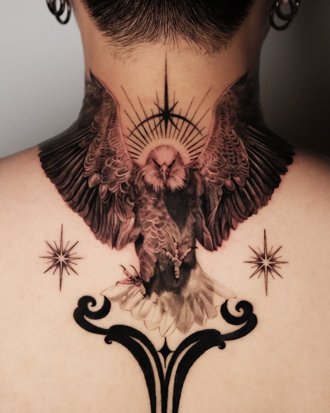 Tattoo by @a_youngg_____ β realism, black_and_grey