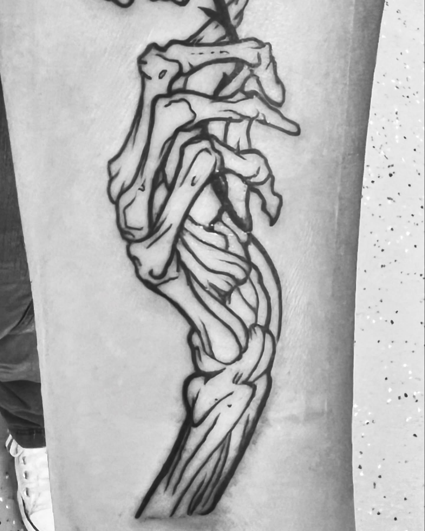 Tattoo by @dr_zeus_tattoo — black_and_grey