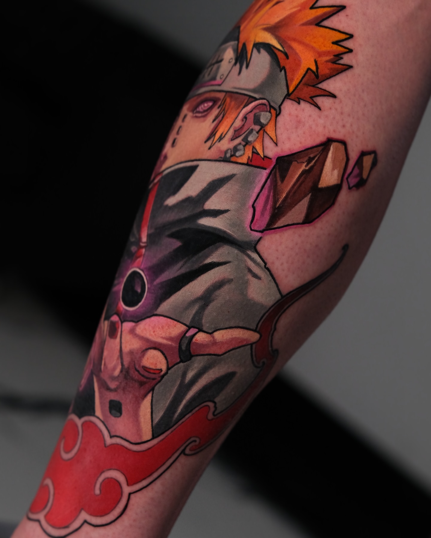 Tattoo by @harleytattooartist — anime