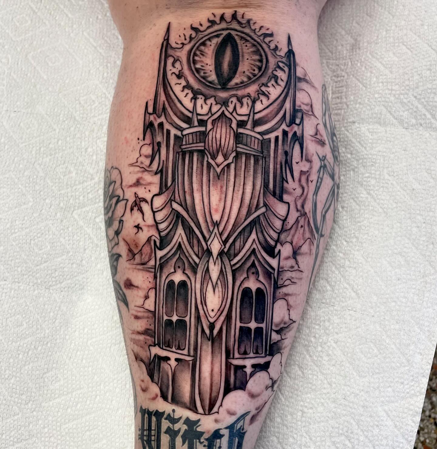 Tattoo by @mharristattoos — black_and_grey, realism