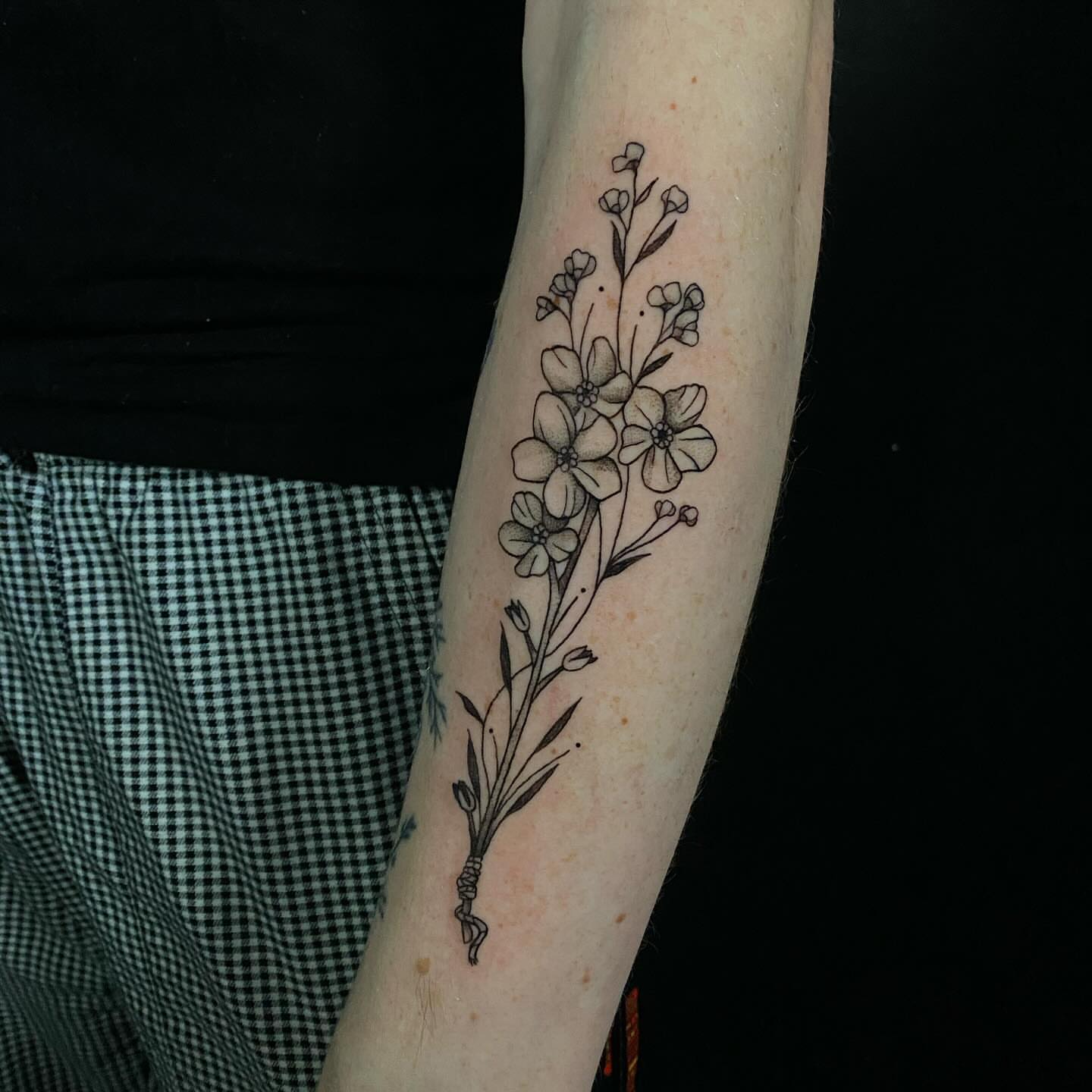Tattoo by @artistofflesh — fine_line, black_and_grey