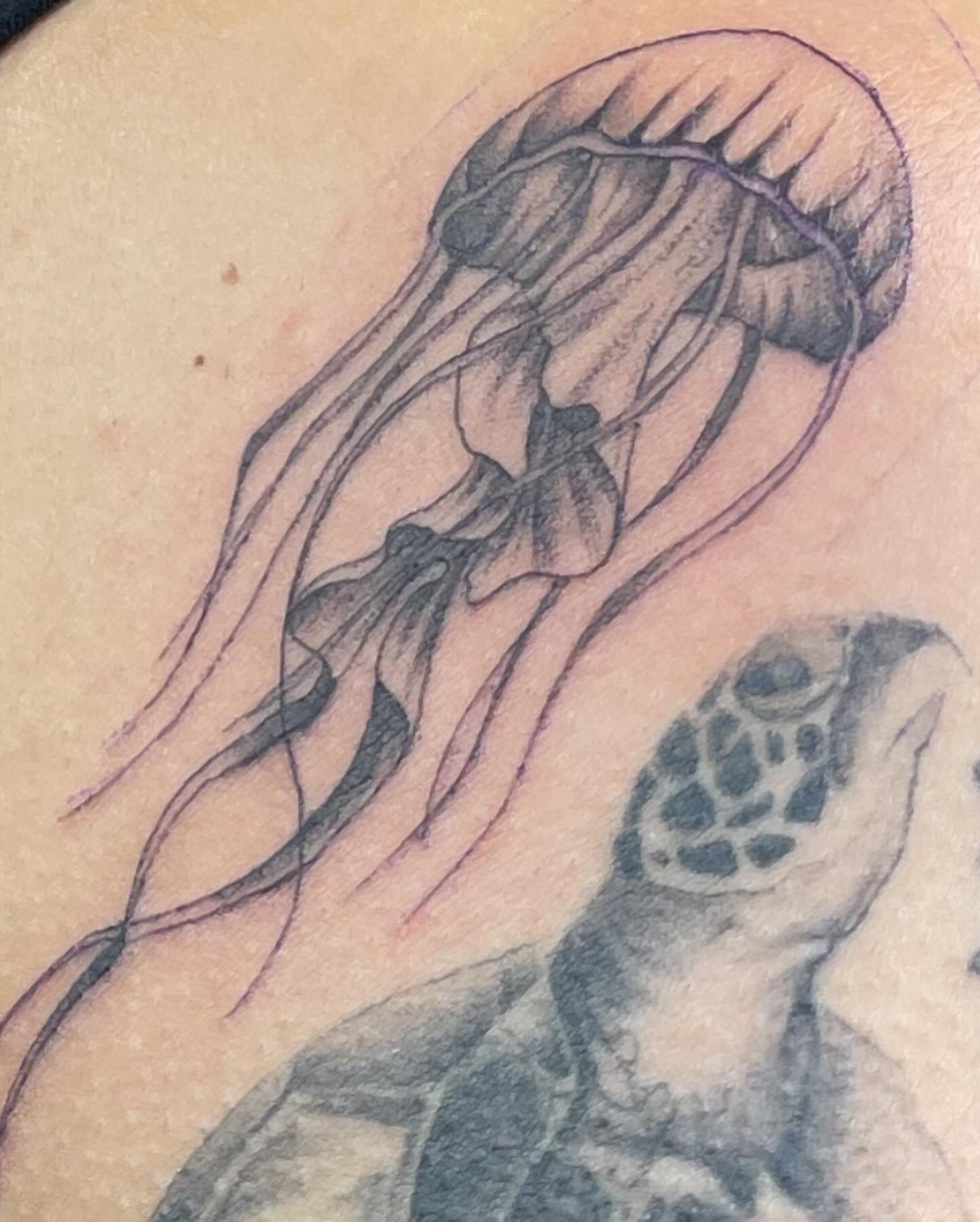 Tattoo by @kolton_tattoos — black_and_grey, realism