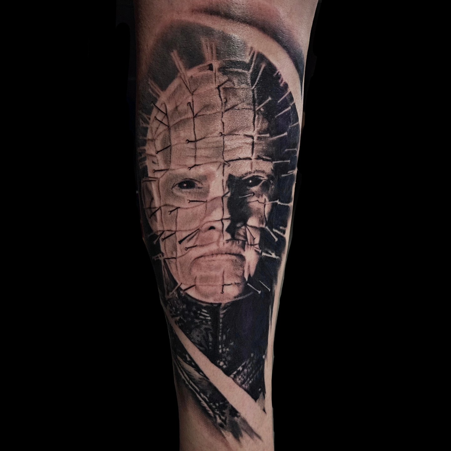 Tattoo by @samanthamcquillanart — black_and_grey, realism