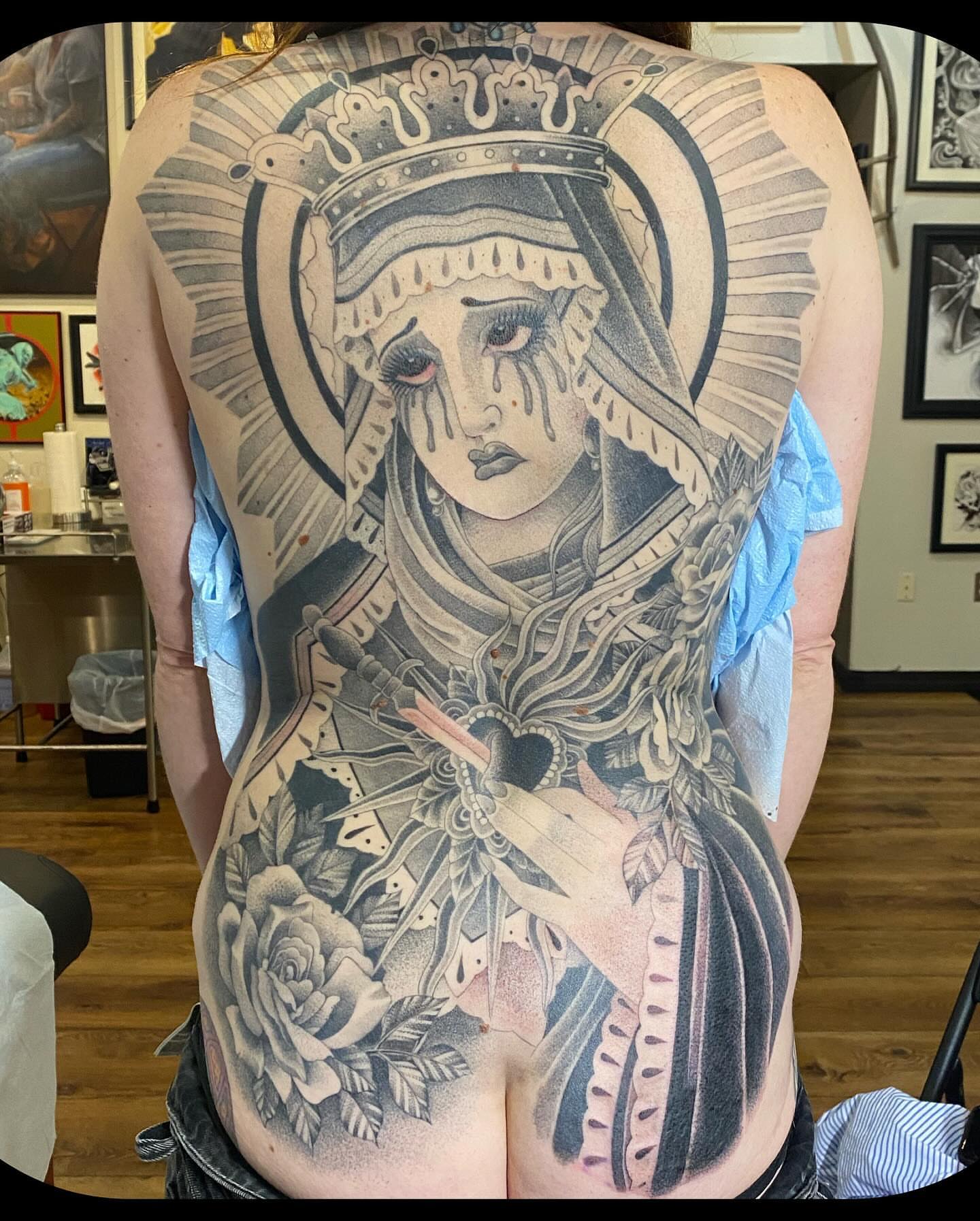 Tattoo by @ben_cheesewht โ american_traditional, black_and_grey