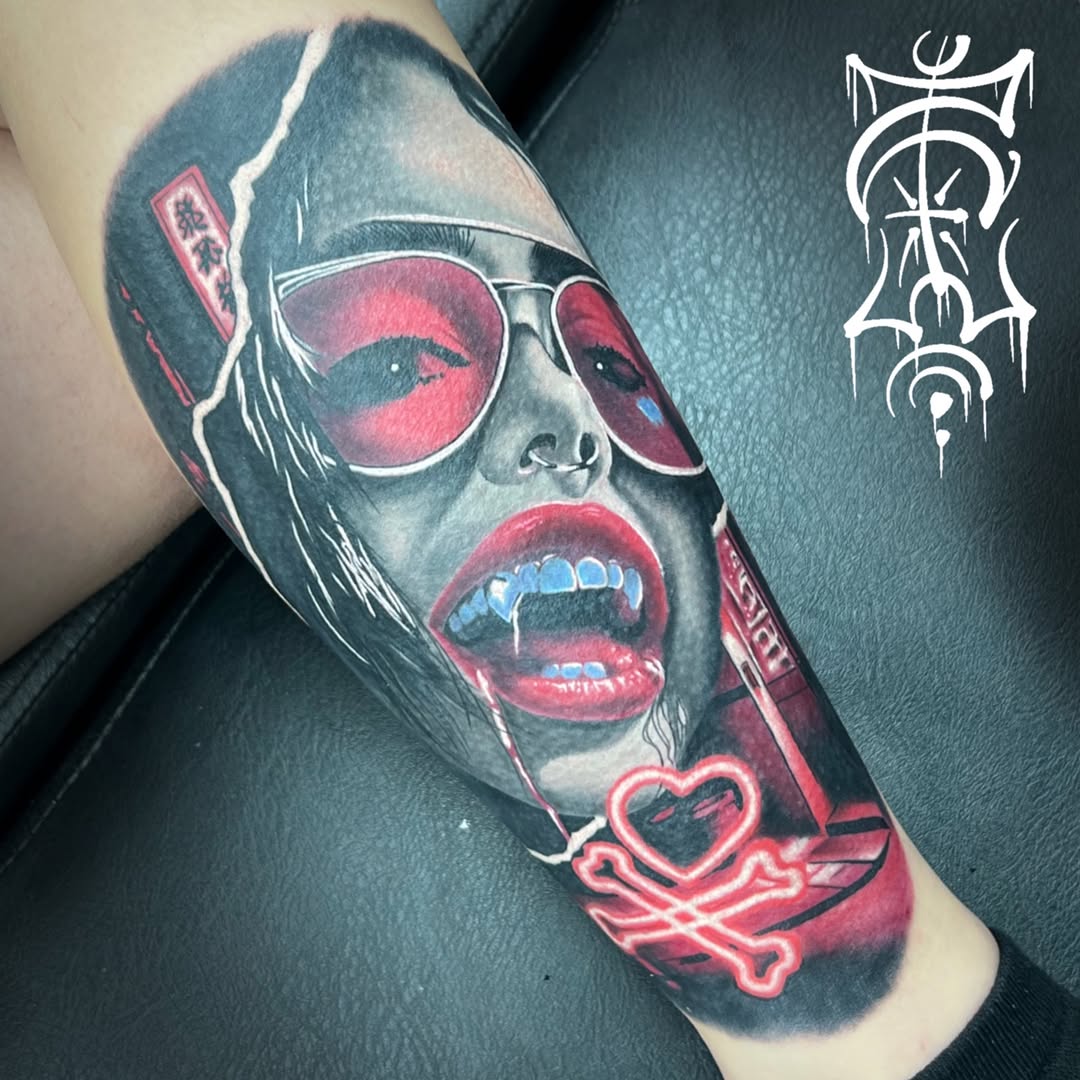 Tattoo by @tattoosbyzack β realism, trash_polka