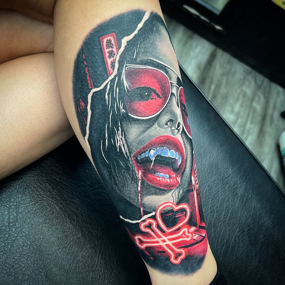 Tattoo by @tattoosbyzack β realism, trash_polka