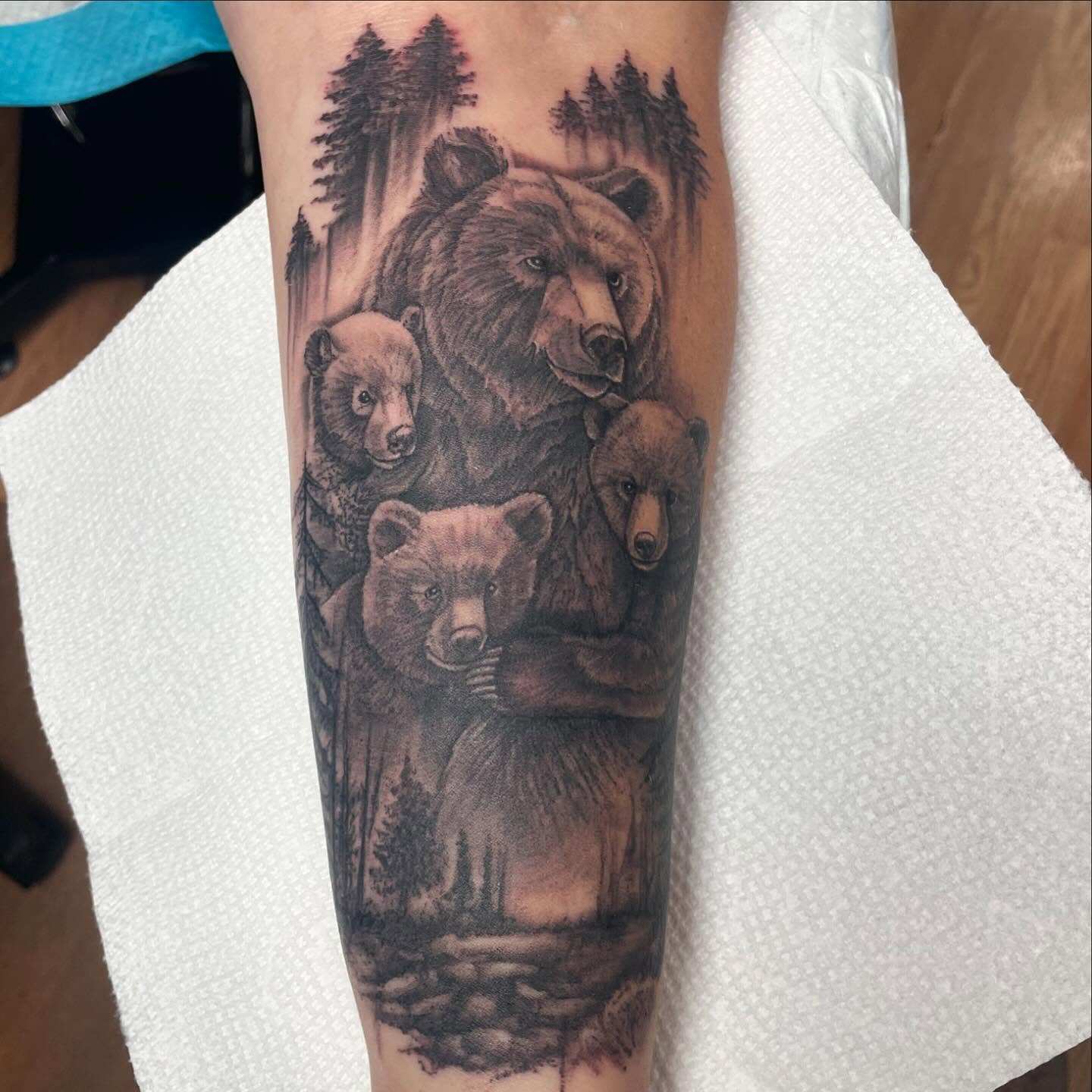 Tattoo by @rae__bies — realism, black_and_grey