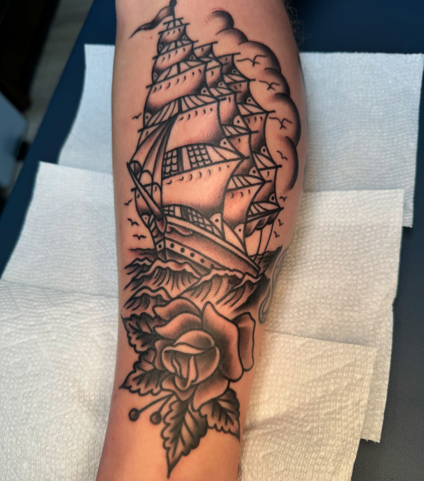Tattoo by @jeremyhudsontattoo — american_traditional, black_and_grey