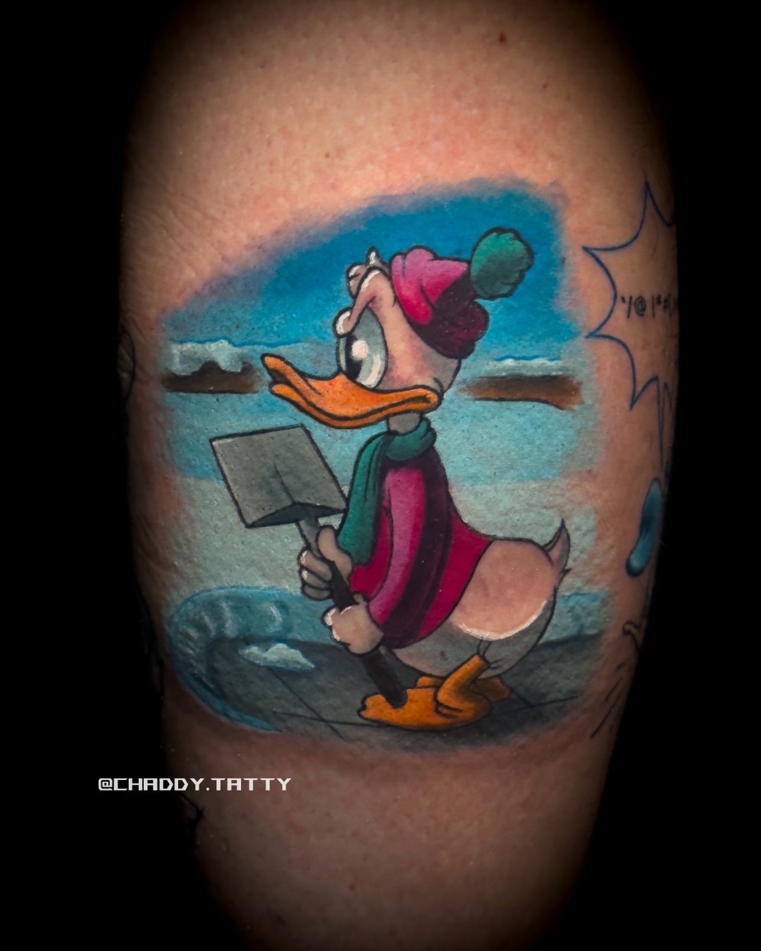 Tattoo by @chaddy.tatty — illustrative