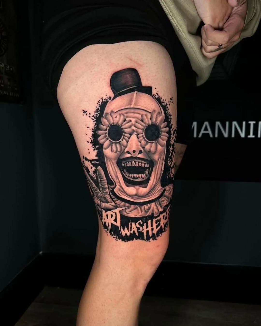 Tattoo by @subhumanninja — realism, black_and_grey