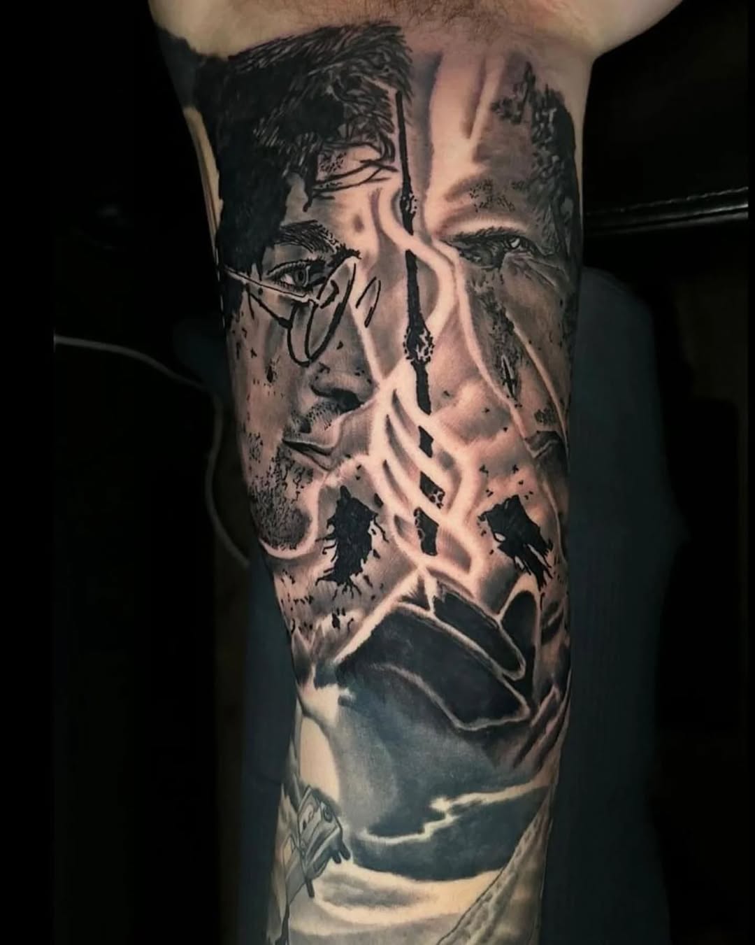 Tattoo by @subhumanninja — realism, black_and_grey