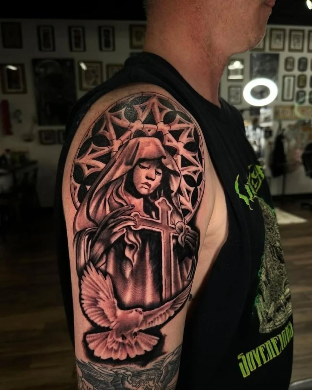 Tattoo by @subhumanninja — realism, black_and_grey