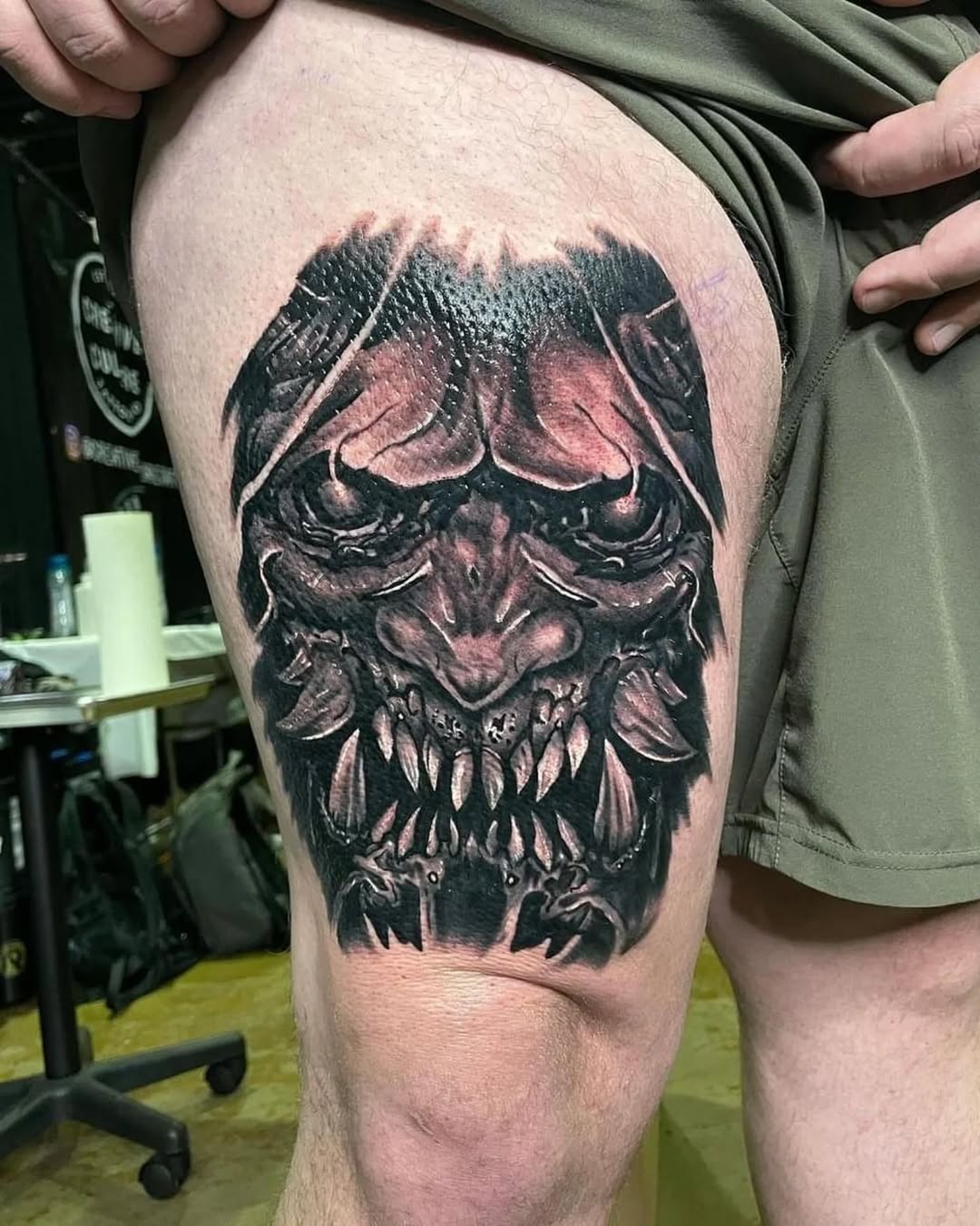Tattoo by @subhumanninja — realism, dark_realism