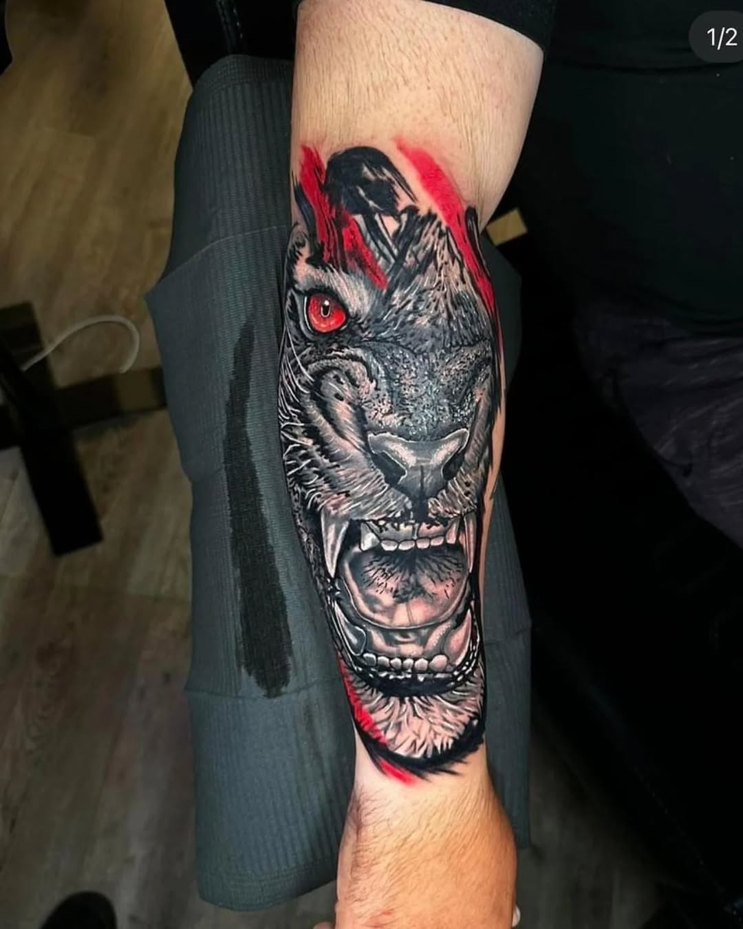 Tattoo by @subhumanninja — realism, black_and_grey
