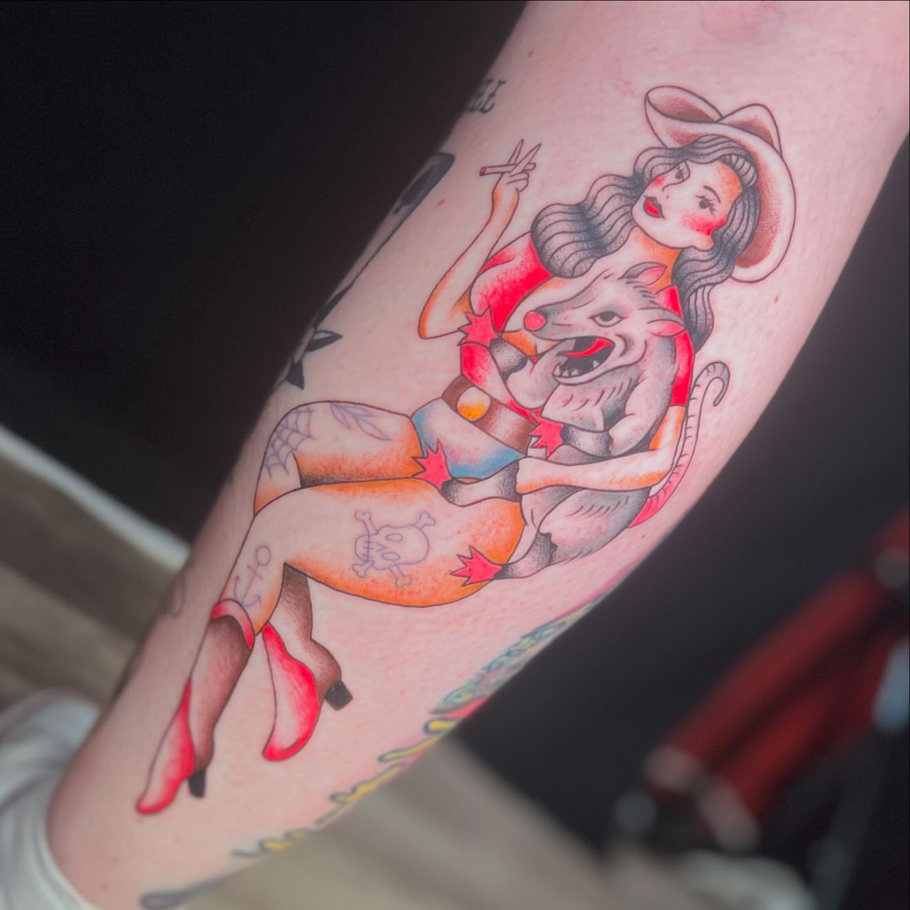 Tattoo by @moemoetattoos — american_traditional