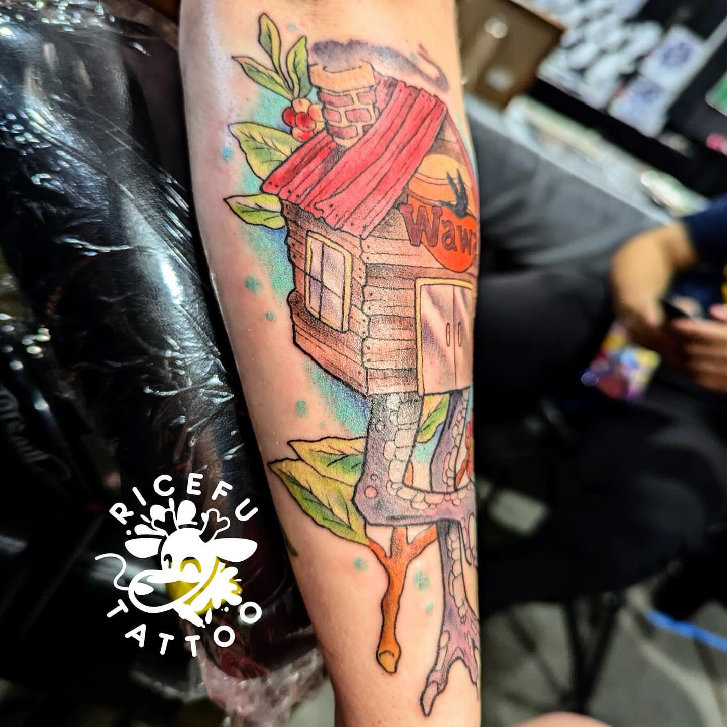 Tattoo by @ricefu_asa — watercolor