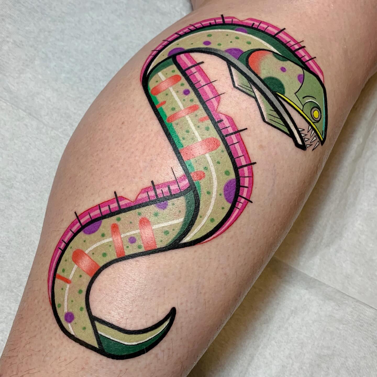 Tattoo by @hurjaesae — trash_polka
