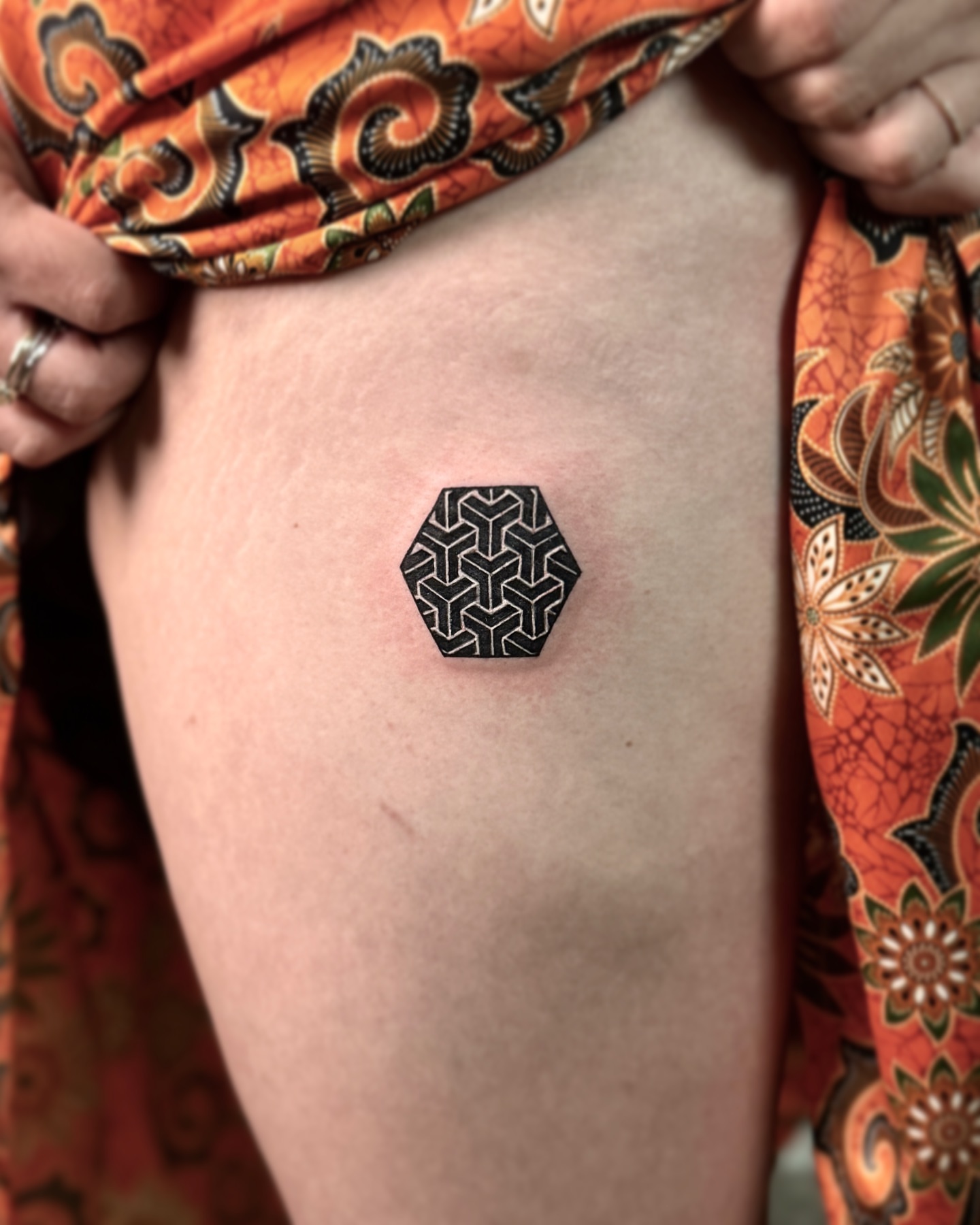 Tattoo by @zinktattoostef — geometric