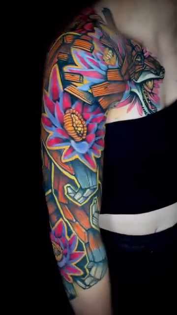 Tattoo by @jubsyking — neo_traditional, japanese_irezumi