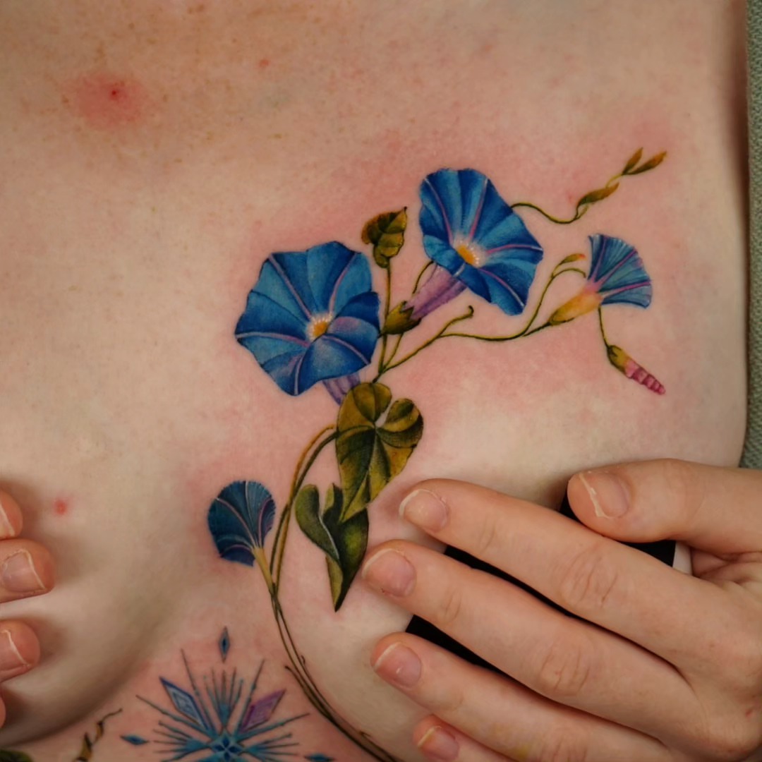 Tattoo by @vii_tattoo — watercolor