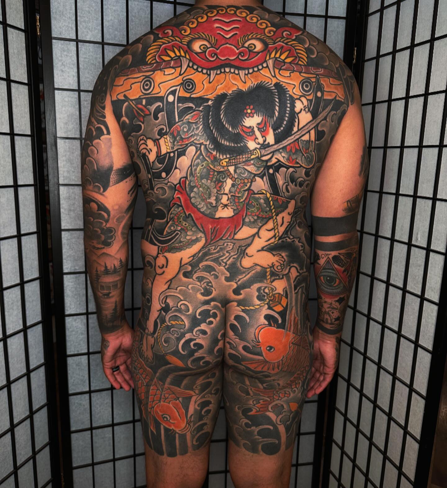 Tattoo by @bismarkpinera1 — japanese_irezumi