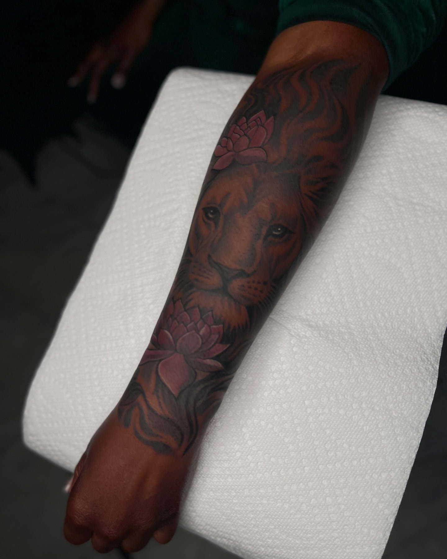 Tattoo by @inkstar — realism, dotwork