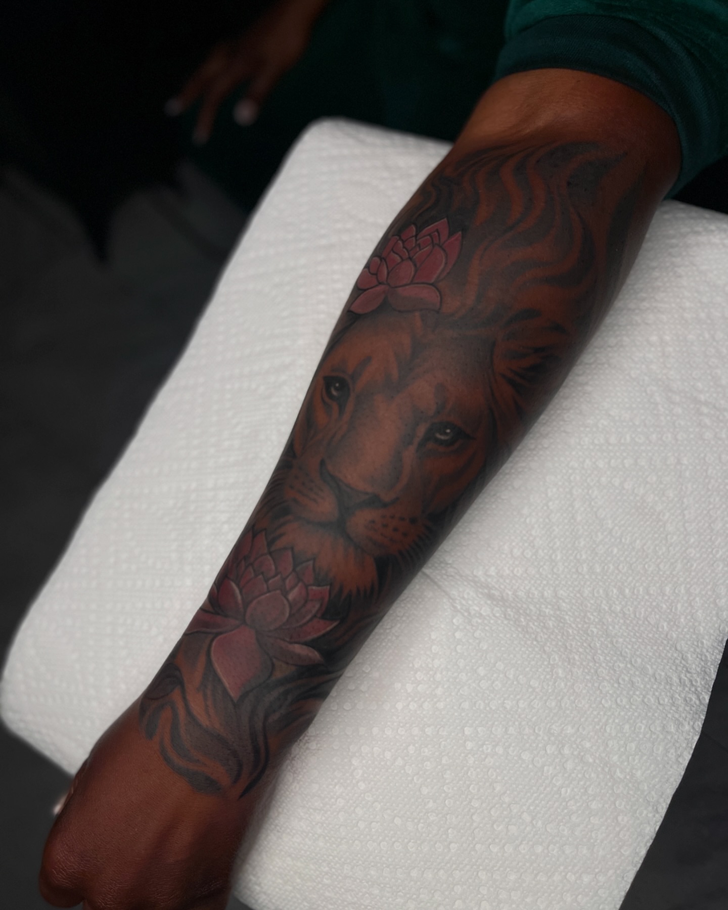 Tattoo by @inkstar — realism, dotwork