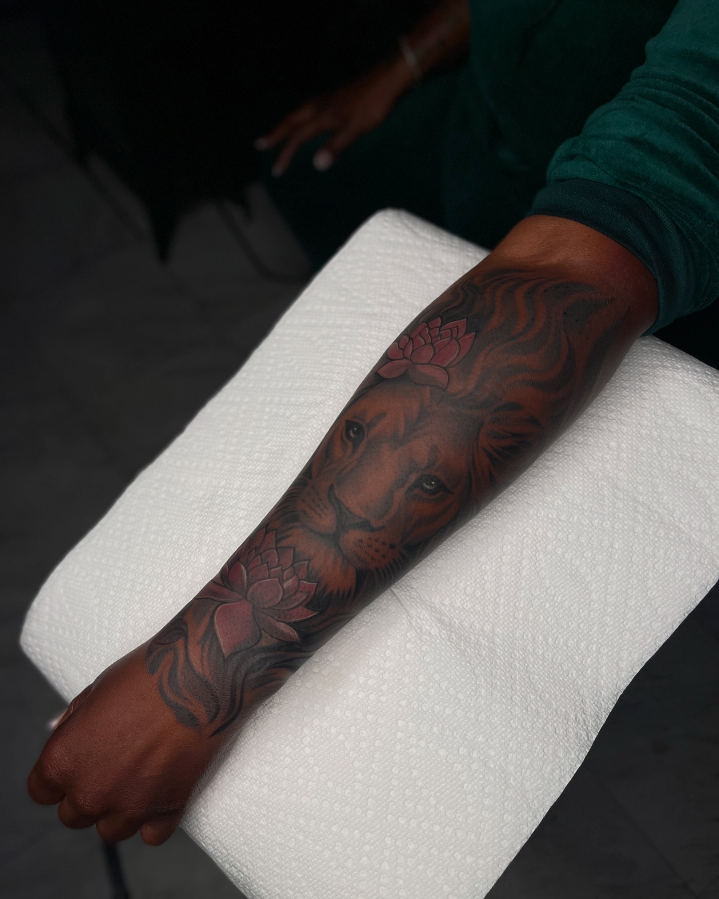 Tattoo by @inkstar — realism, dotwork