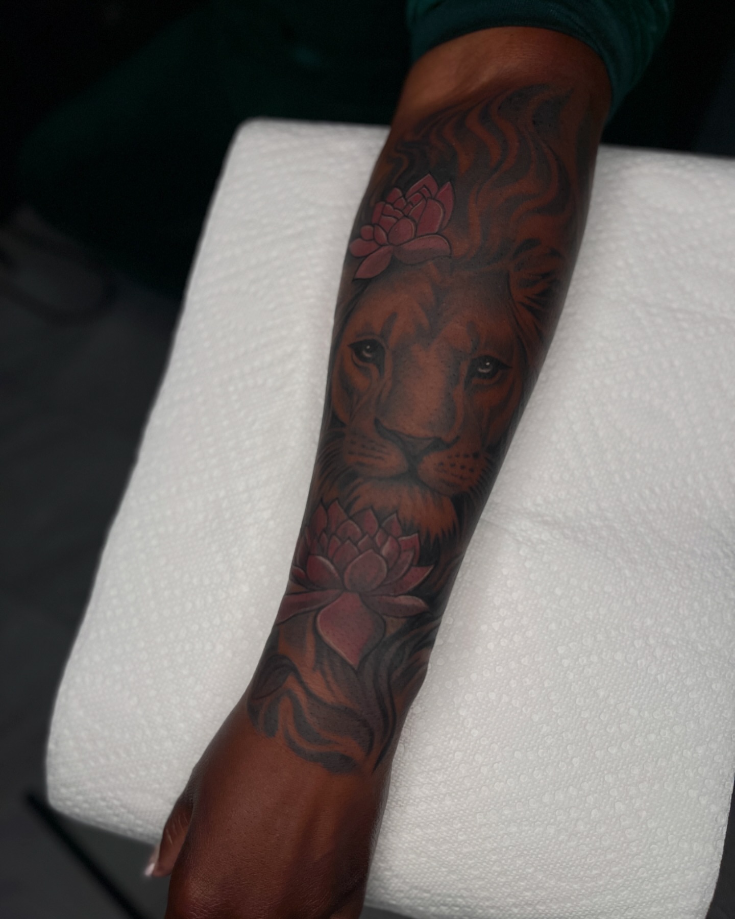 Tattoo by @inkstar — realism, dotwork